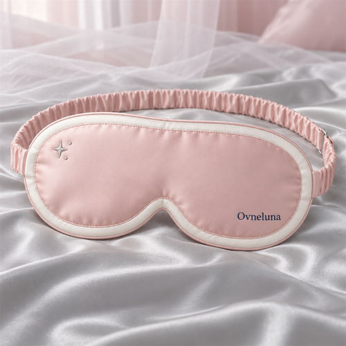 Ovneluna Celestial Blush Sleep Mask silk sleep mask product detail