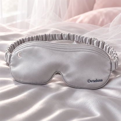 Ovneluna Luna Grey Contour Mask silk sleep mask product detail